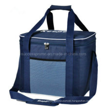 600d Promotional Outdoor Insulated Picnic Cooler Lunch Bag with Long Handle
